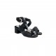 Emanuela Caruso Capri Sandals Black