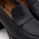 Angel Alarcon Gadea Black High-Heels Mocassin