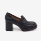 Angel Alarcon Gadea Black High-Heels Mocassin