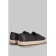 Gaelle Paris Black Espadrillas Flat