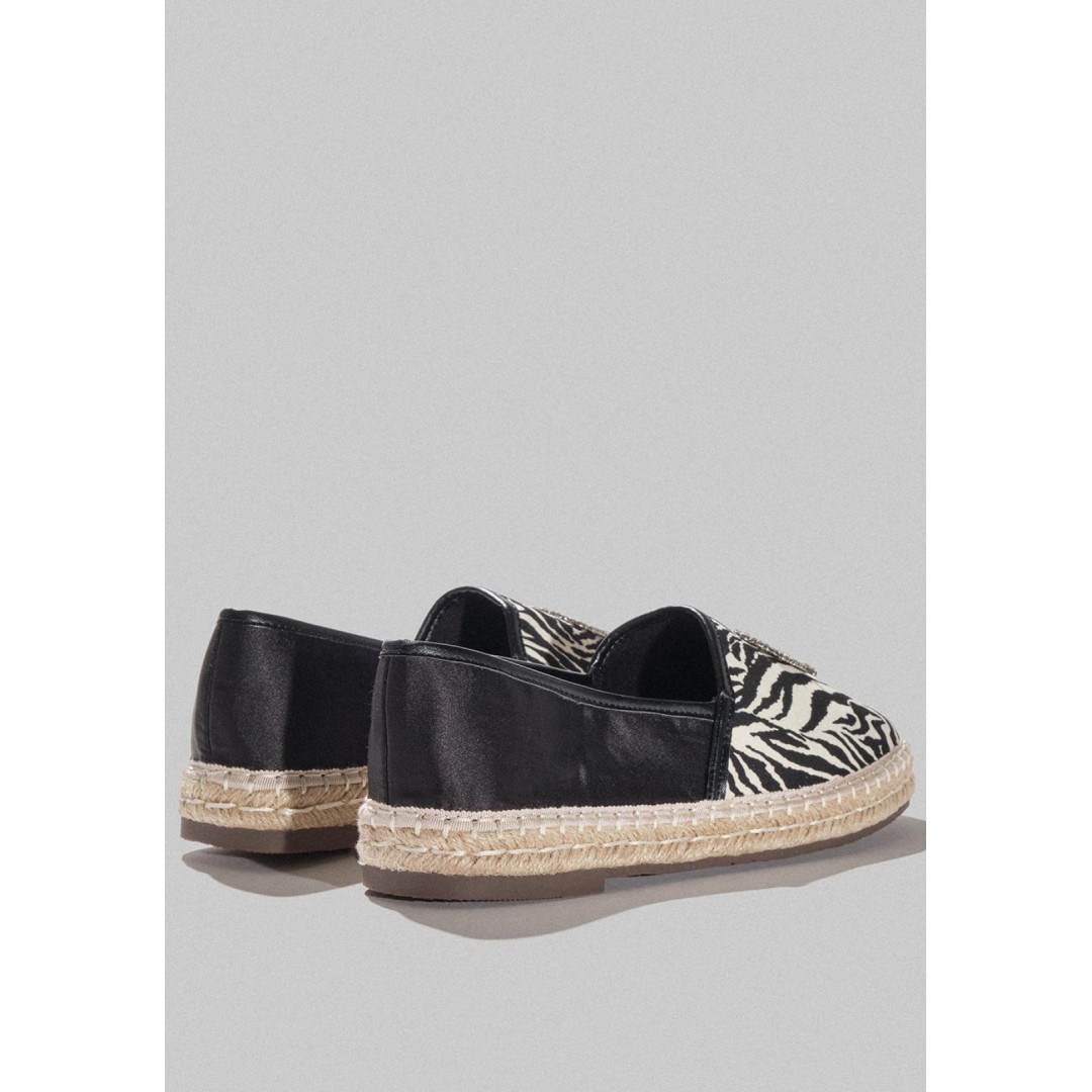 Gaelle Paris Zebra Espadrillas Flat