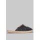 Gaelle Paris Black Espadrillas Flat