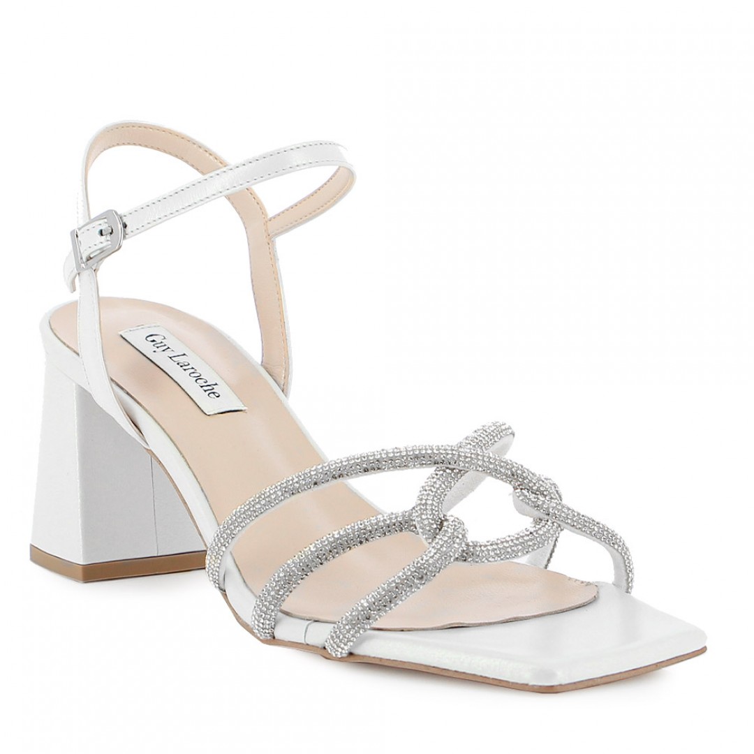 Guy Laroche Silver Heels