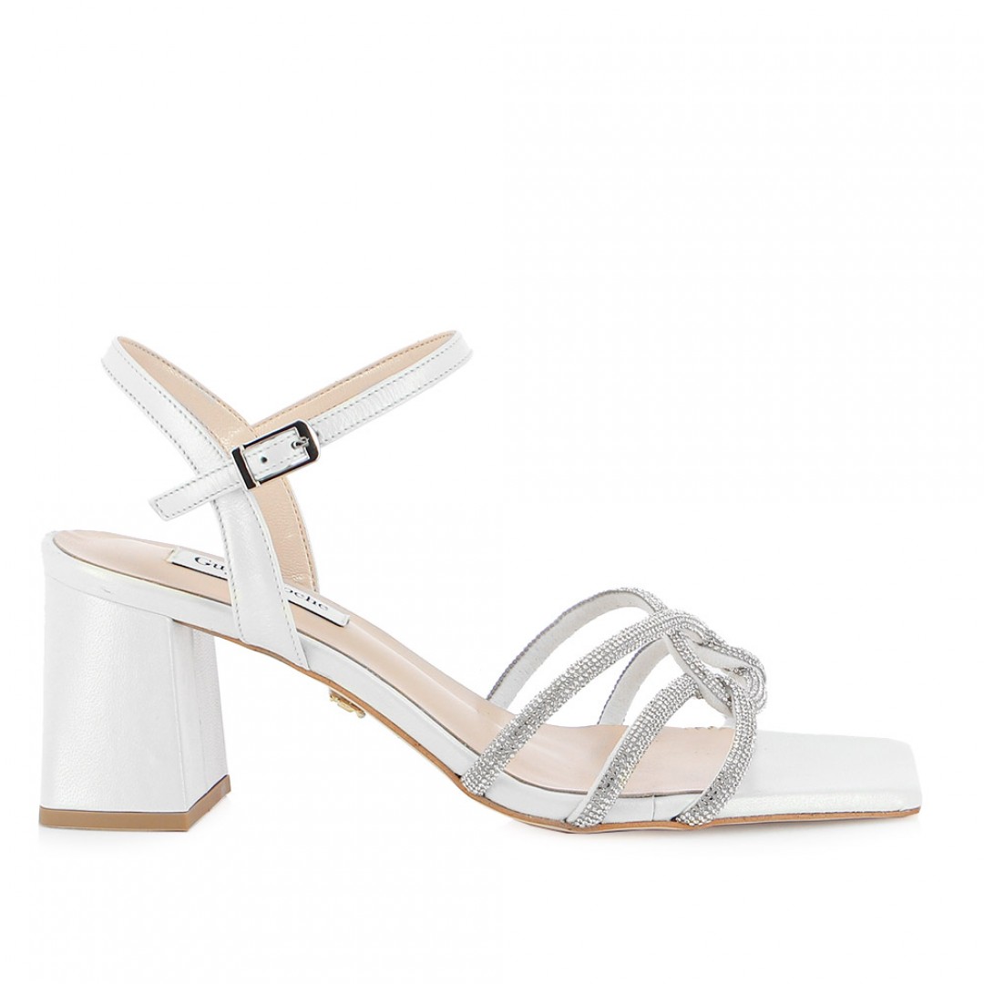 Guy Laroche Silver Heels