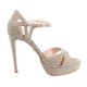 Guy Laroche Gold High Heels