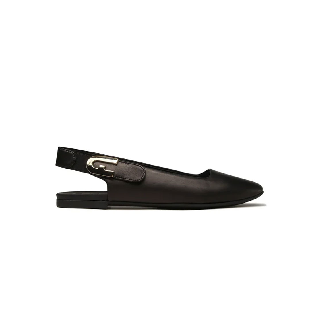 Furla 1927 Slingback Black Shoes