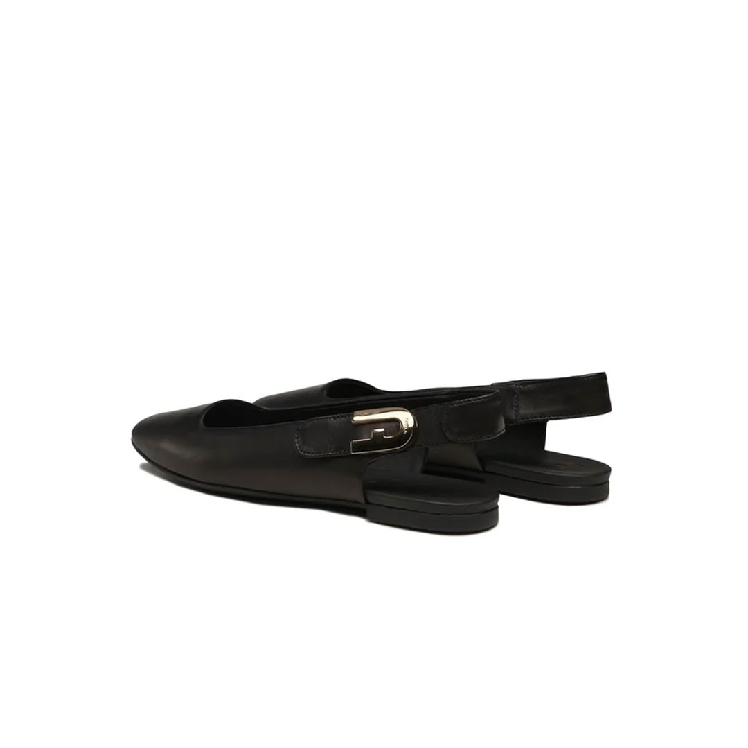 Furla 1927 Slingback Black Shoes