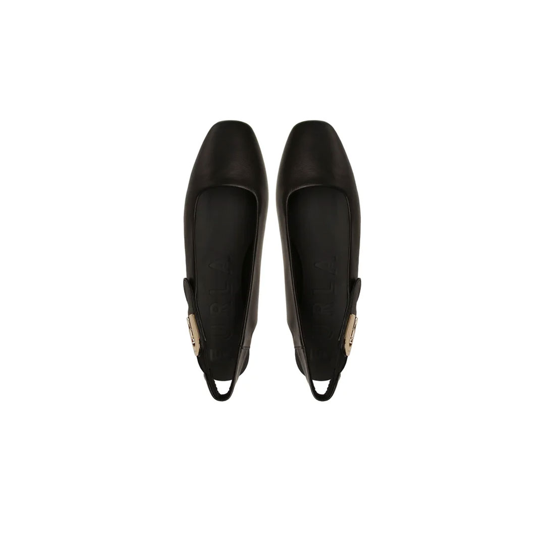 Furla 1927 Slingback Black Shoes
