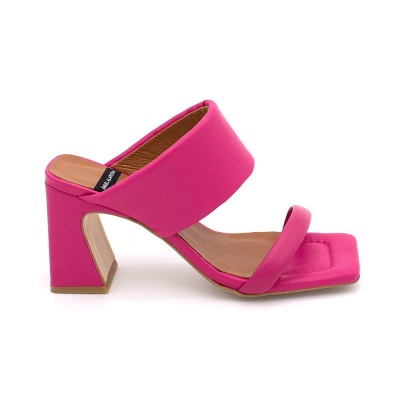 Angel Alarcon Parton Fuscia Mules