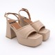 Angel Alarcon Patti Beige High-Heels