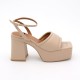 Angel Alarcon Patti Beige High-Heels
