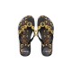 La Water Flip Flops Black