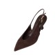 Sante Brown Suede Pumps 