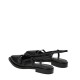 Pavement Sonja Black Slingback Ballerinas