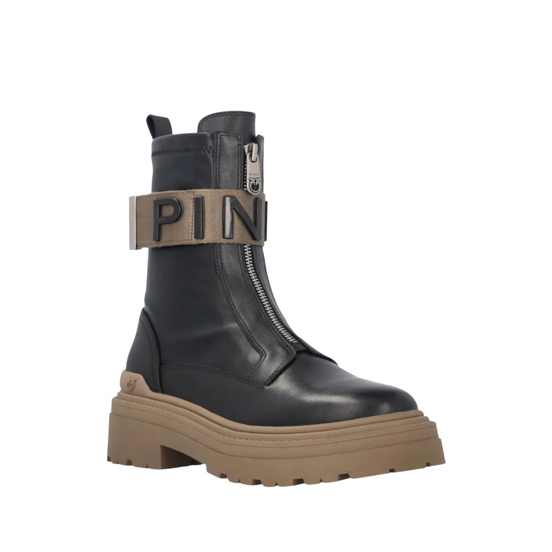Pinko Mia 13 Black Ankle Boot