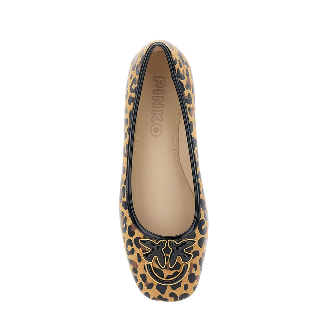 Pinko  Max 03 Leopar Ballerinas