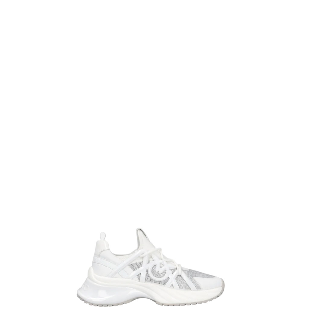 Pinko Ariel White Sneakers