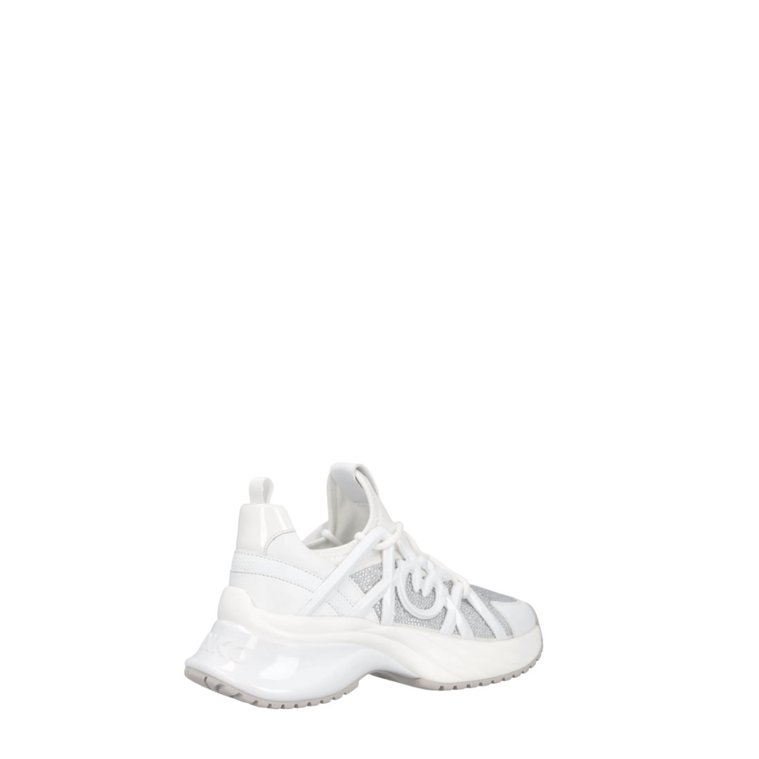 Pinko Ariel White Sneakers