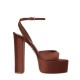 Sante Brown High-Hees Sandals