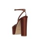 Sante Brown High-Hees Sandals