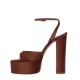 Sante Brown High-Hees Sandals