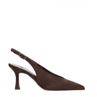 Sante Brown Suede Pumps 