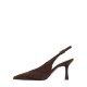 Sante Brown Suede Pumps 