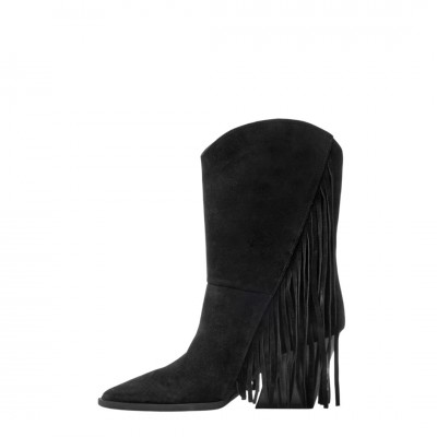 Sante CowboY Black Boots