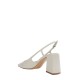 Schutz Off-White Sling-back