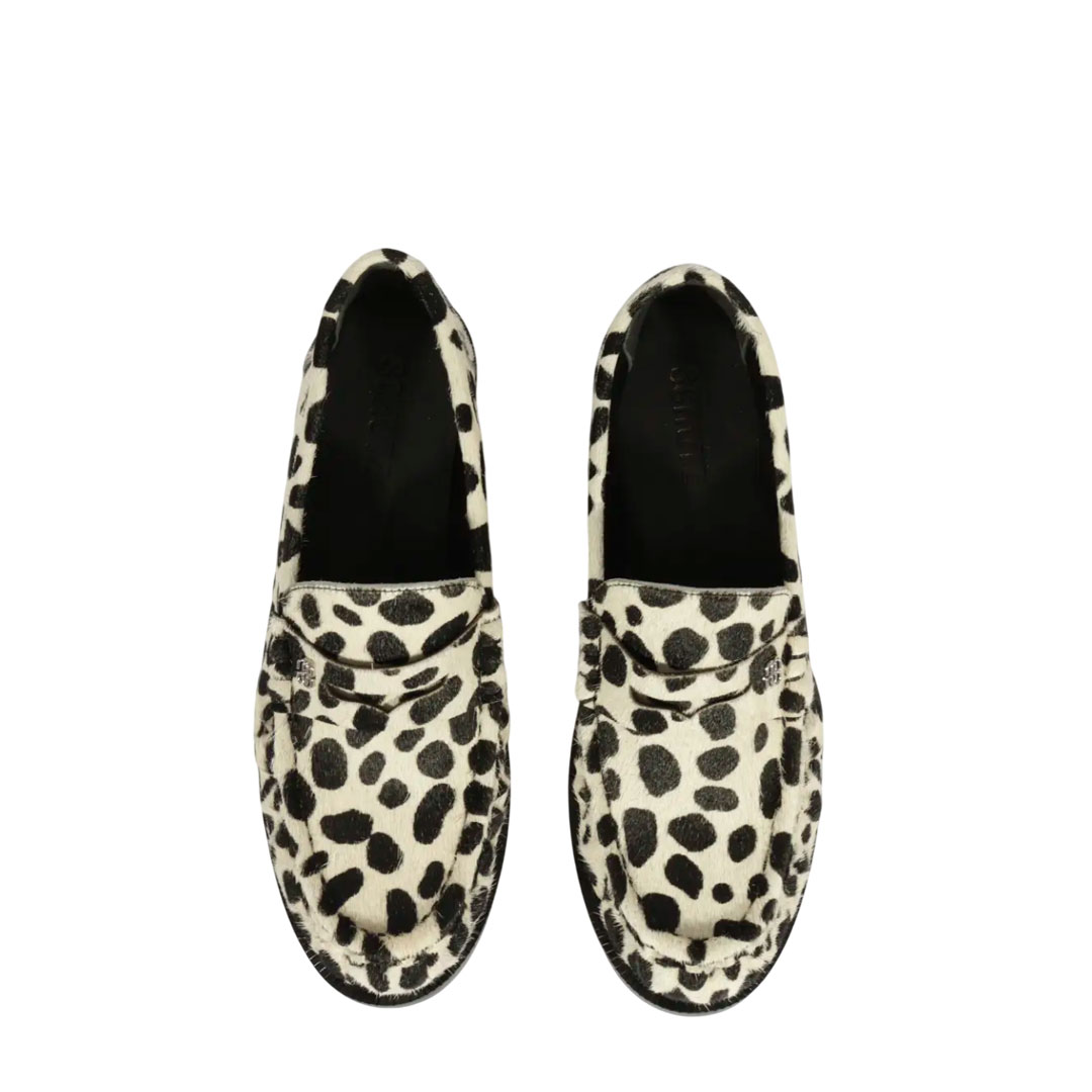 Schutz Cow Loafers