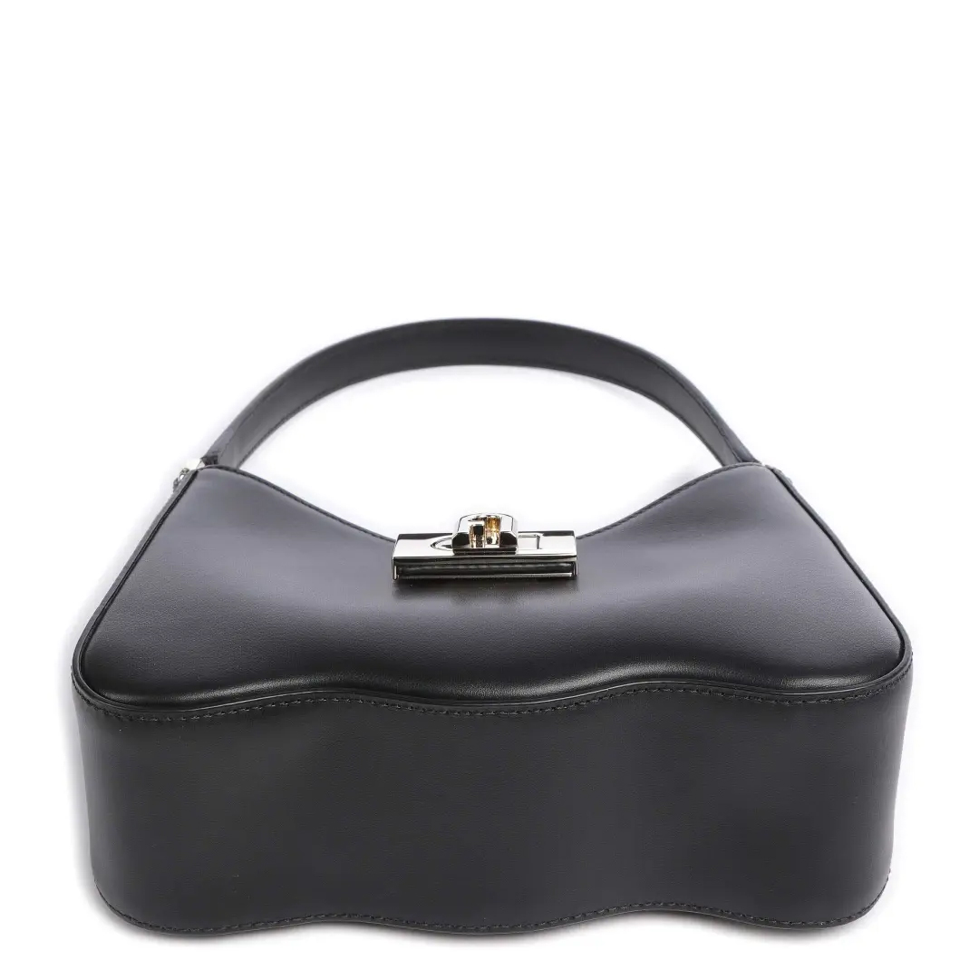 Furla S Shoulder Black Bag Wave