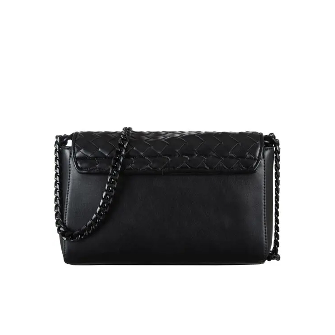 John Richmond Black Shoulder Bag