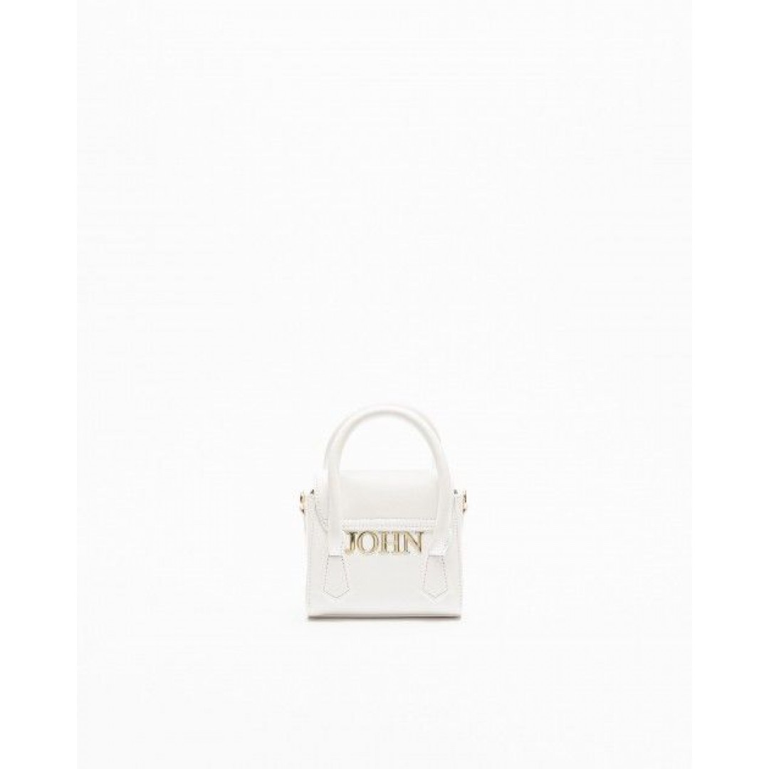 John Rrichmond White Shoulder Bag
