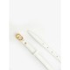 Gaudi White Belt With Logo Buckle